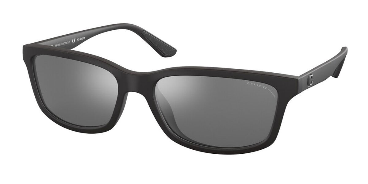 Coach HC8311U Polarized 5636Z3 58 Lentes De Sol Para Hombre Negros