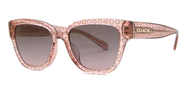 Coach HC8379U CL920 583646 Butterfly Transparent Tea Rose  display picture 3
