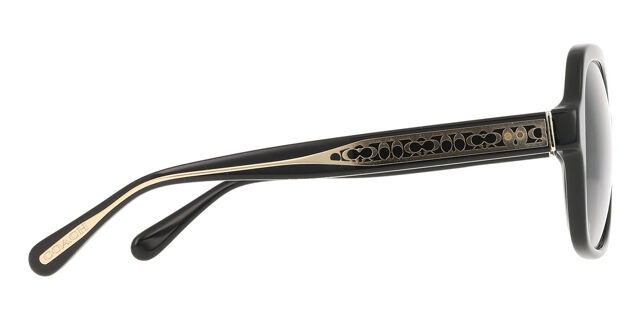 Coach HC8395U CR614 50023C Square Black Sunglasses  display picture 2