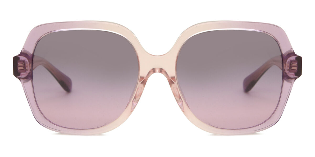 HC8395U CR614 サングラス Transparent Amethyst Purple/Pink