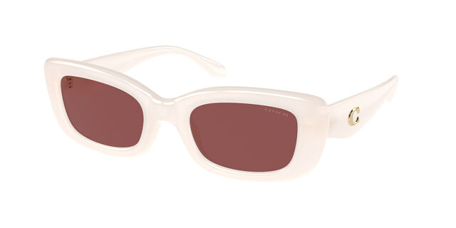White coach sun glasses Coach HC8166 Sunglasses | FREE Shipping - Go-Optic.com  main image 3