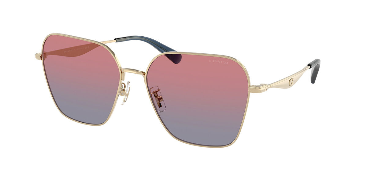 Coach HC7168 CW189 90050Q Women’s Sunglasses Gold Size 58