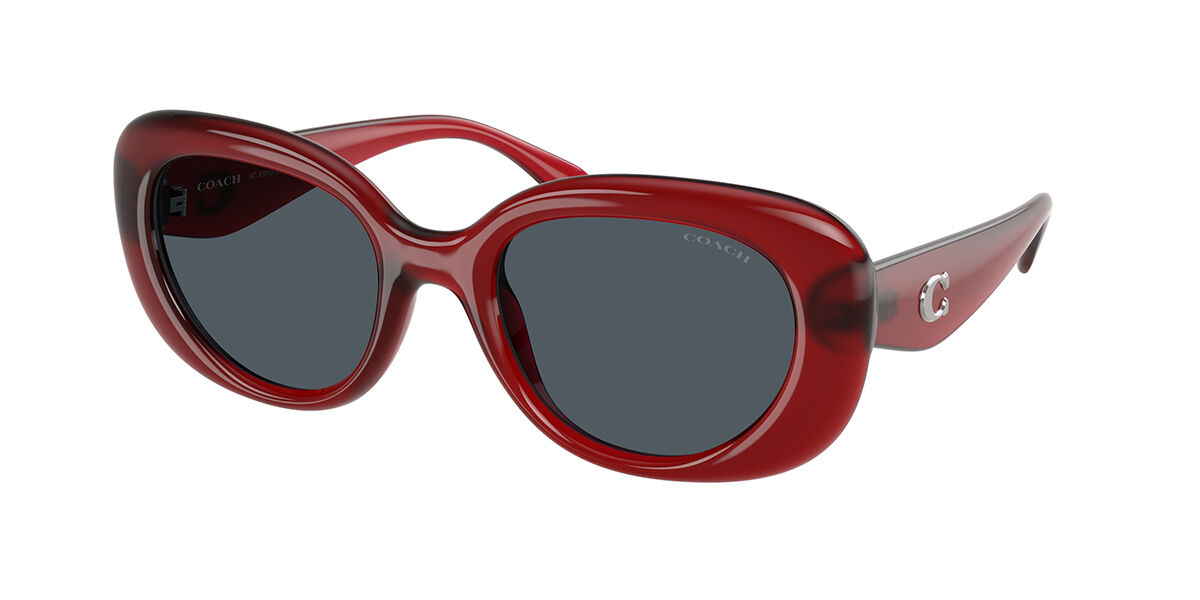 Coach HC8391U CR609 586287 Women's Sunglasses Red Size 53