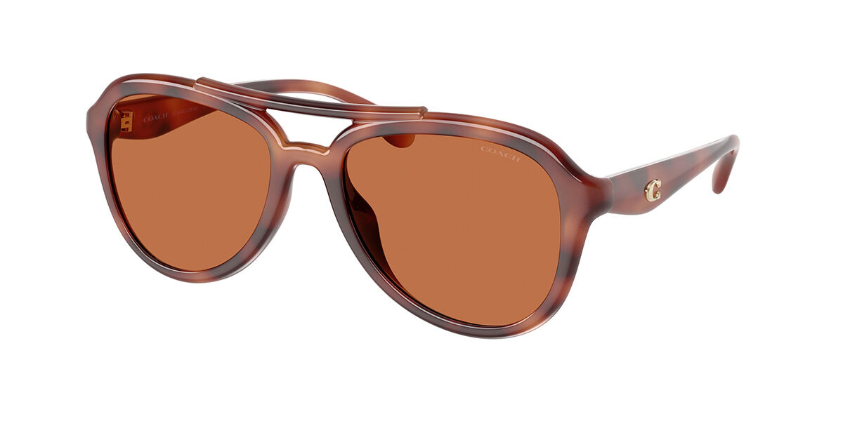 Coach HC8406U CW183 577473 Women's Sunglasses Tortoiseshell Size 55