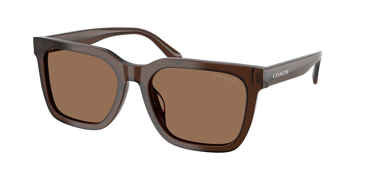 Coach HC8466U CFU12 597373 Men's Sunglasses Brown Size 56