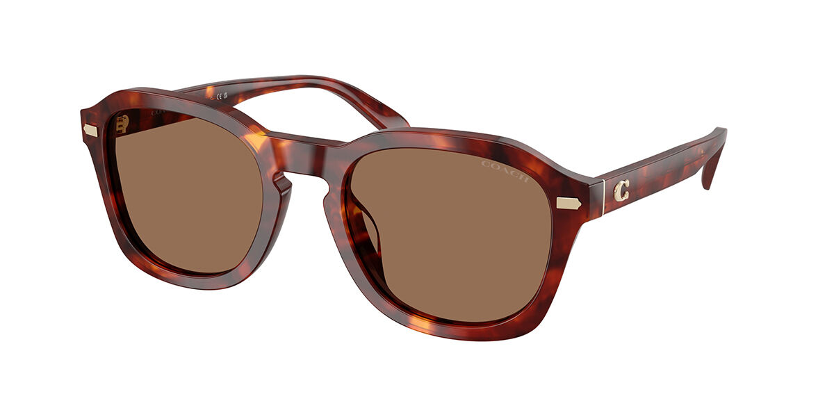 Coach HC8467U CFU14 593873 Men's Sunglasses Tortoiseshell Size 53