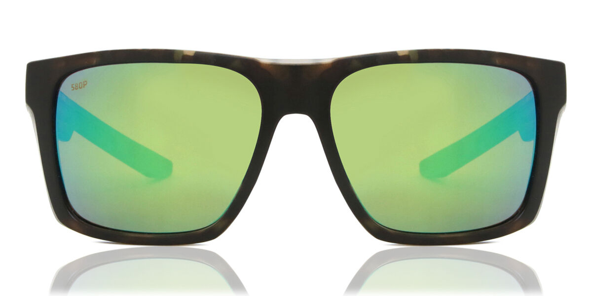 Costa Del Mar Lido Polarized 910407 57mm Tortoiseshell Herren Sonnenbrillen