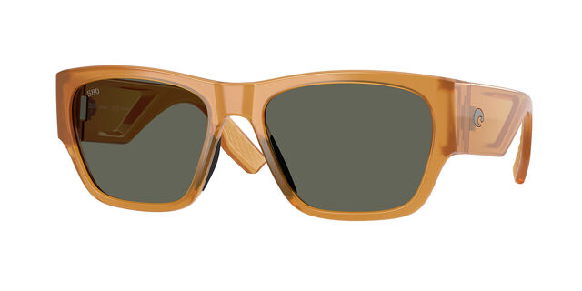 Costa brown and Orange Sunglasses Costa Broadbill II XL XXL (62-15) with Gold Mirror lenses  main image 4