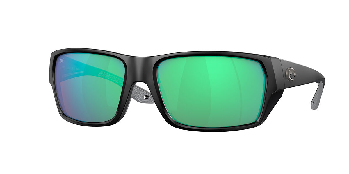 Costa Del Mar 6S9113 Tailfin Polarized 911303 Men's Sunglasses Black Size 57