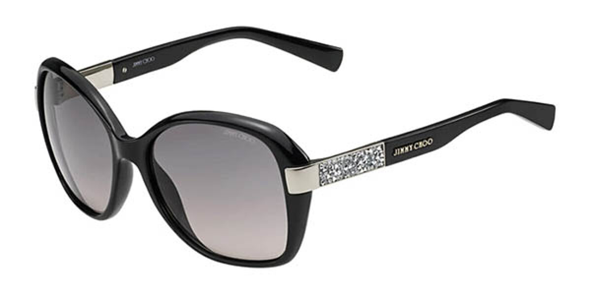 Jimmy Choo Alana/S D28/EU Sunglasses Black | SmartBuyGlasses India