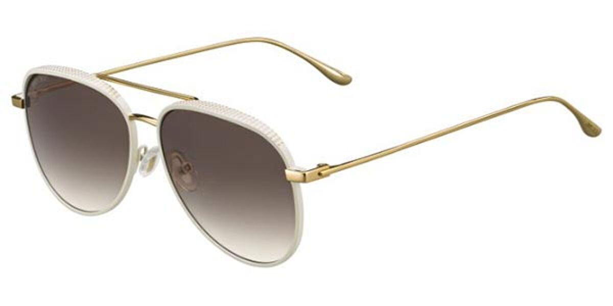 Jimmy Choo Reto/S ONR/JS Sunglasses in White | SmartBuyGlasses USA