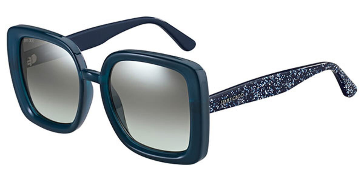 Jimmy Choo Cait/S JOJ/GY Sunglasses in Blue | SmartBuyGlasses USA