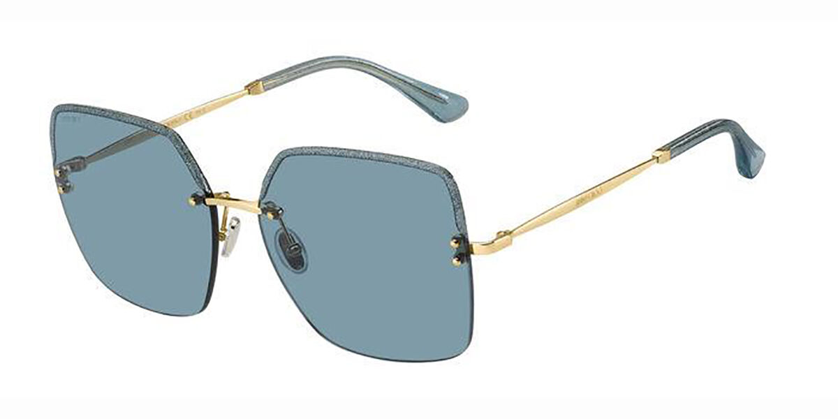 Jimmy Choo TAVI/S YD2/KU Sunglasses Gold VisionDirect Australia