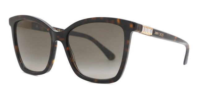 Jimmy Choo ALI/S 086/HA Cat Eye Dark Havana Sunglasses  display picture 3