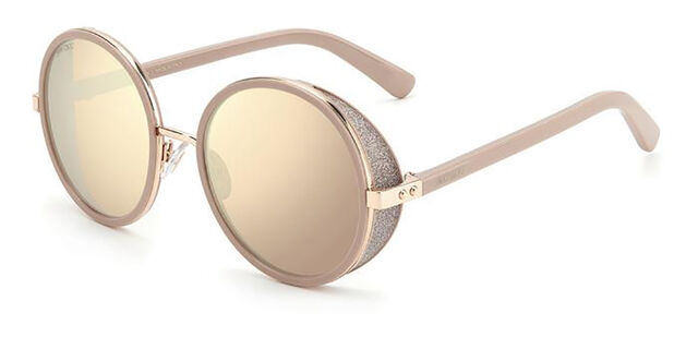 Jimmy Choo Beige Round Sunglasses Jimmy Choo Sunglasses LASH-S PTF/JS main image 3