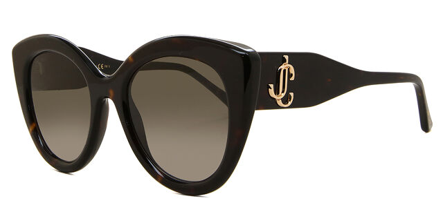 Jimmy Choo Leone/S 086/HA Cat Eye Havana Sunglasses  display picture 2