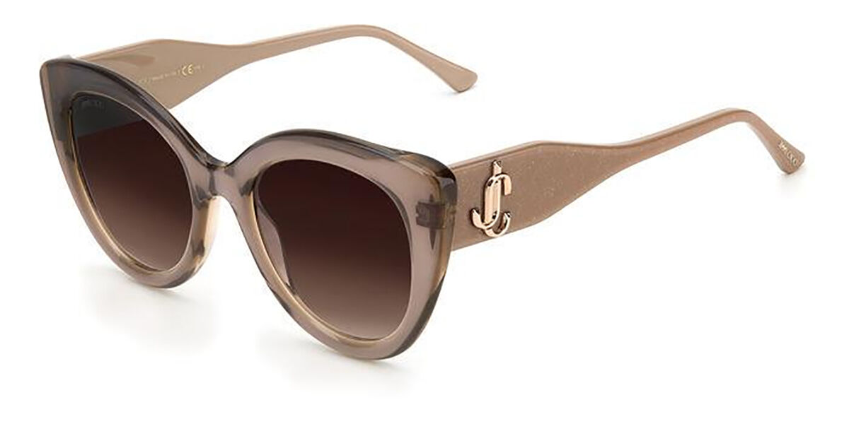 Leone/S sunglasses Transparent Beige Brown | SmartBuyGlasses US