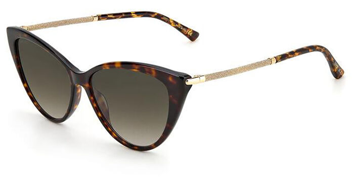 Jimmy Choo VAL/S 807/IR Cat Eye Black Sunglasses  display picture 2
