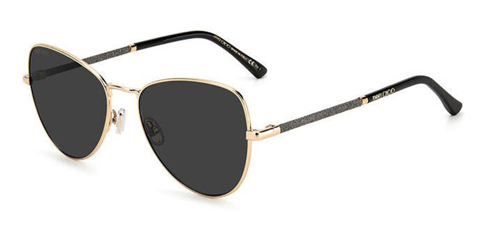 Jimmy Choo NIB Carol Sunglasses Jimmy Choo Carol/S BKU/2S Cat Eye Nude gold Sunglasses  main image 4