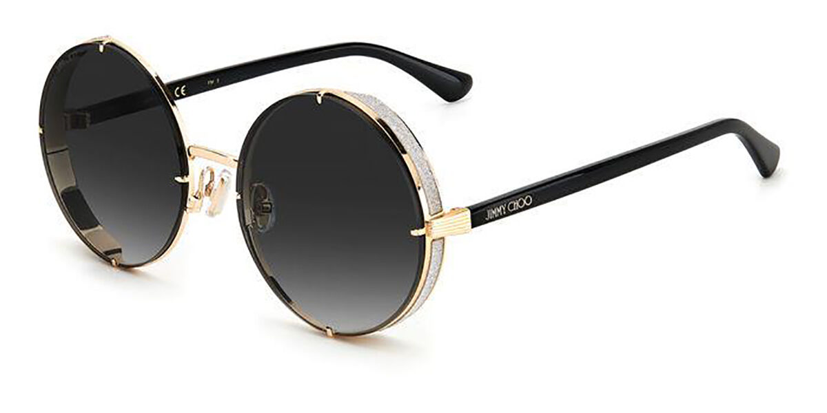 Jimmy Choo LILO/S 2M2/9O Sunglasses Gold VisionDirect Australia