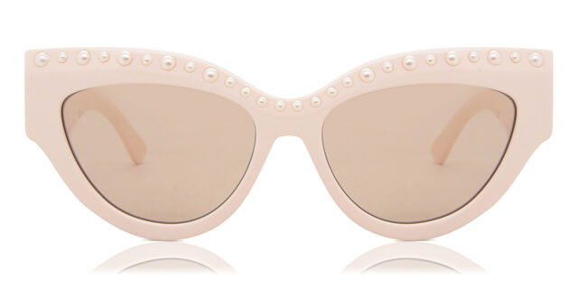 Jimmy Choo Sonja/G/S SZJ/2S Cat Eye Beige Ivory White  display picture 1