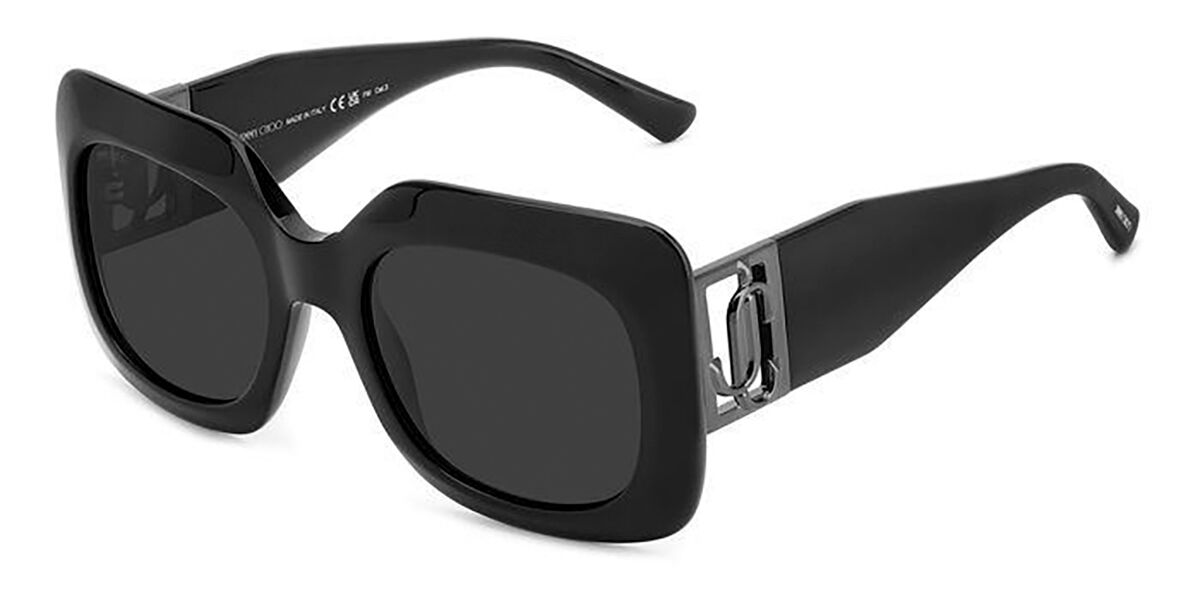 Jimmy Choo GAYA/S 807/IR Sunglasses Black | VisionDirect Australia