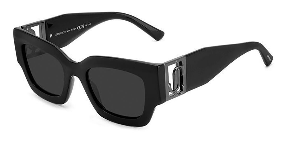 Jimmy Choo NENA/S 807/IR Sunglasses Black | VisionDirect Australia