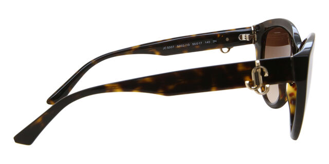 Jimmy Choo JC5007 500213 Cat Eye Dark Tortoise Sunglasses  display picture 2