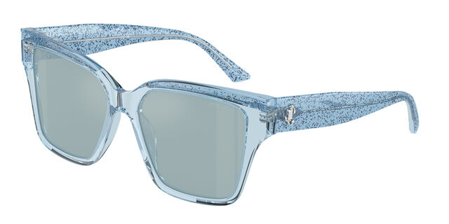 Jimmy Choo JC5003 50387C Square Transparent Glitter Azure  display picture 1