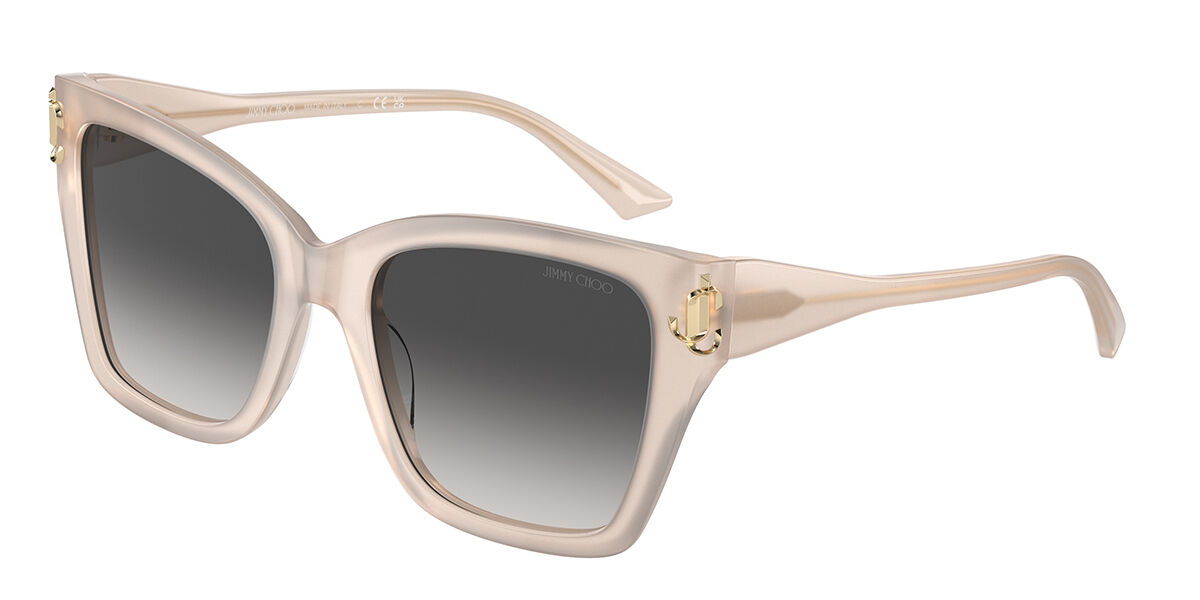 Фото - Сонцезахисні окуляри JIMMY CHOO JC5012 50258G 54 Brazowe Damskie Okulary Przeciwsloneczne 