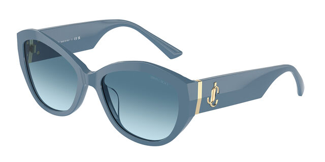 Jimmy Choo JC5013U 502019 Geometric Blue Sunglasses  display picture 3