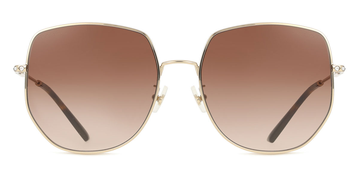 Jimmy Choo Vrouw Goud Jc4006bd Aziatische Pasvorm 300613 En Dames Zonnebril