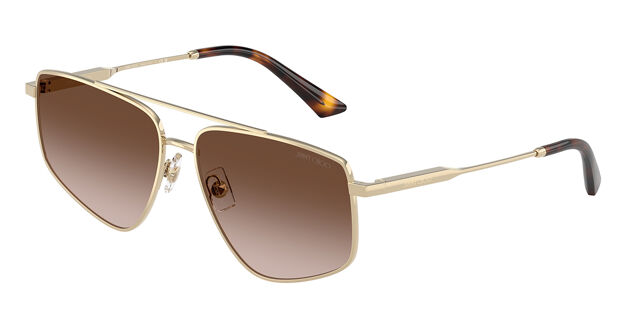Jimmy Choo JC4011 300613 Pilot Gold Sunglasses  display picture 1