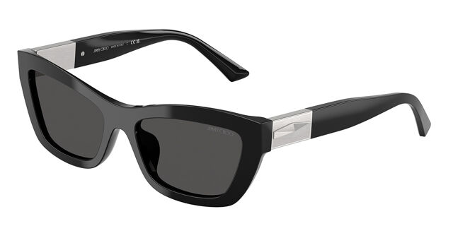 Jimmy Choo JC5030U 501787 Cat Eye Black Sunglasses  display picture 3
