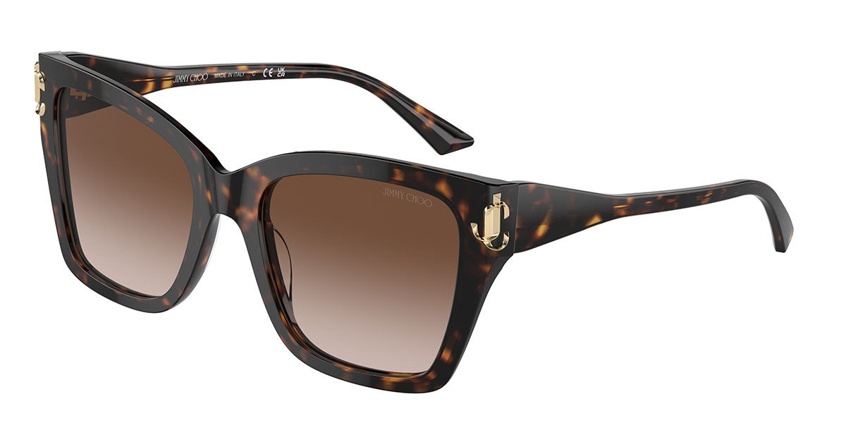 Photos - Sunglasses JIMMY CHOO JC5012 500213 Women's  Tortoiseshell Size 54 