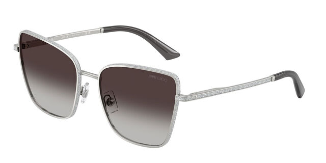 Jimmy Choo JC4023J 30028G Square Glitter/Silver Sunglasses  display picture 1