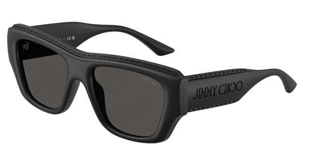 Jimmy Choo JC6003U 500187 Square Matte Black Sunglasses  display picture 1