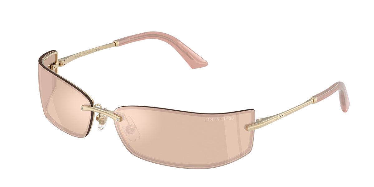 Jimmy Choo Kvinders Jc4024b 3006Ak 73 Solbriller Kvinder Pale Gold 73Mm