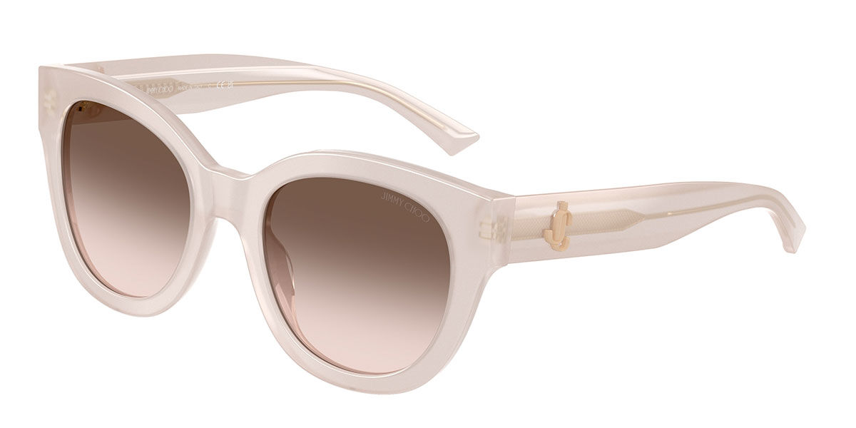 Jimmy Choo Damski Opal Taupe Jc5053f Azjatycki Krój 50253B 51 Brazowe E Okulary Przeciwsloneczne