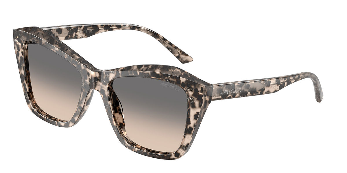 Jimmy Choo JC5076 5115G9 54 Sk&ouml;ldpaddem&ouml;nstradeshell Solglas&ouml;gon Kvinna