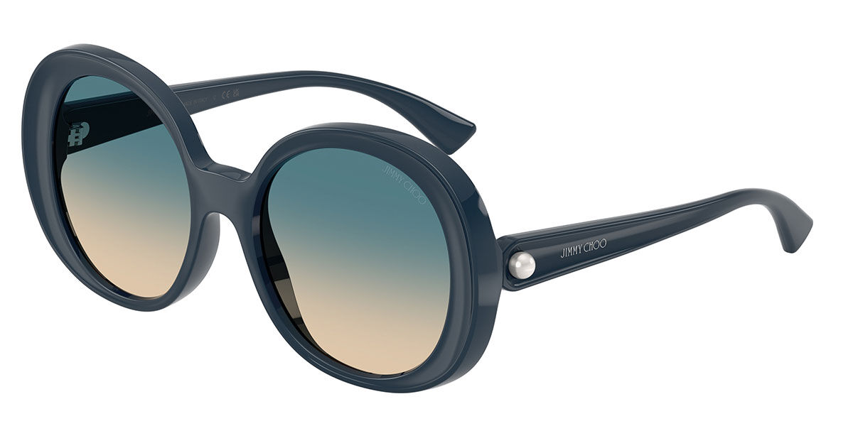Jimmy Choo JC6004HU 501679 53 Lunettes De Soleil Femme Bleues