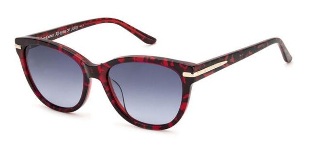 Juicy Couture JU 625/S 0UC/9O Oval Red Tortoise Sunglasses 