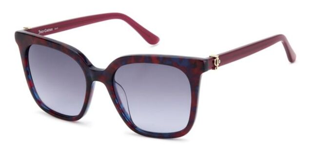 Juicy Couture Red Tortoise Sunglasses Juicy Couture JU 625/S 0UC/9O Oval Red Tortoise Sunglasses  main image 2