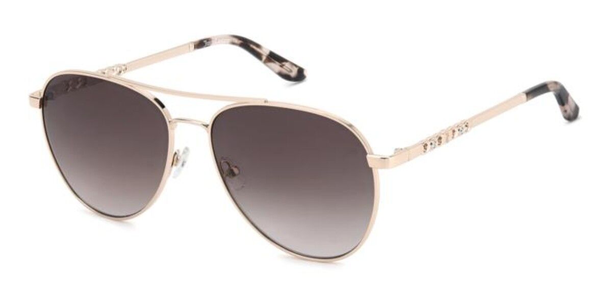 Juicy Couture JU 643/G/S Asian Fit DDB/HA 59 Guldiga Solglas&ouml;gon Kvinna