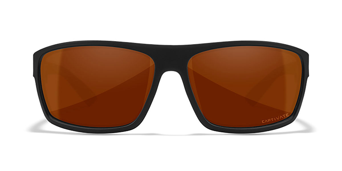 Forstærker I øvrigt fortjener Sort Wiley X Wiley X Peak CAPTIVATE™ Polarized Solbriller solbriller for  herre - Pashion.dk