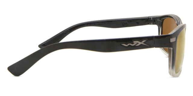 WILEYX HELIX-CAPTIVATE-AC6HLX04 Sunglasses Sun Glasses AC6HLX04 GLOSS Authentic Wiley X Helix Gloss Black Crystal Polarized Bronze Authentic  main image 4