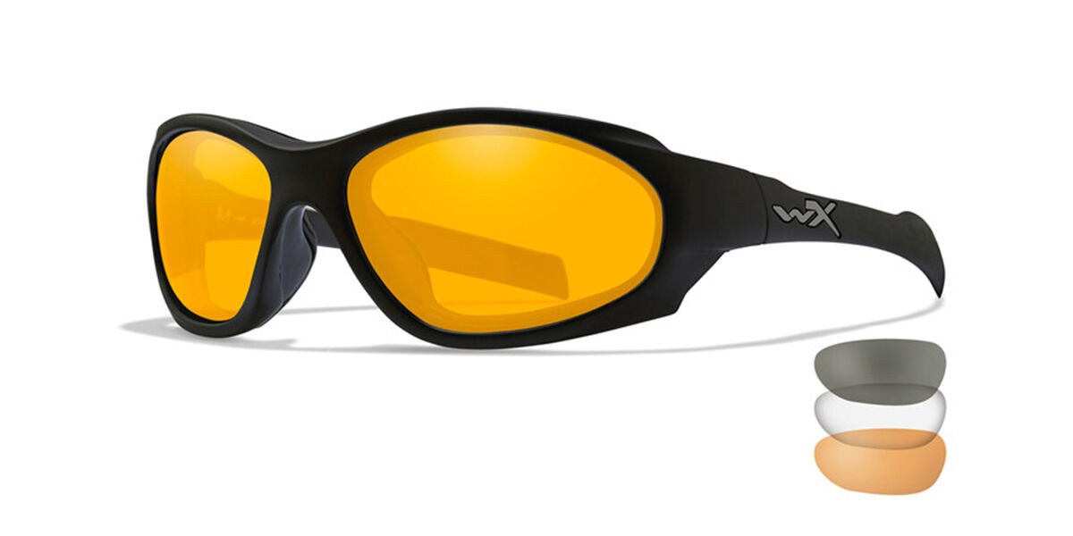Photos - Sunglasses Wiley X XL-1 ADVANCED COMM 2.5 2952 Men's  Black Size 62 