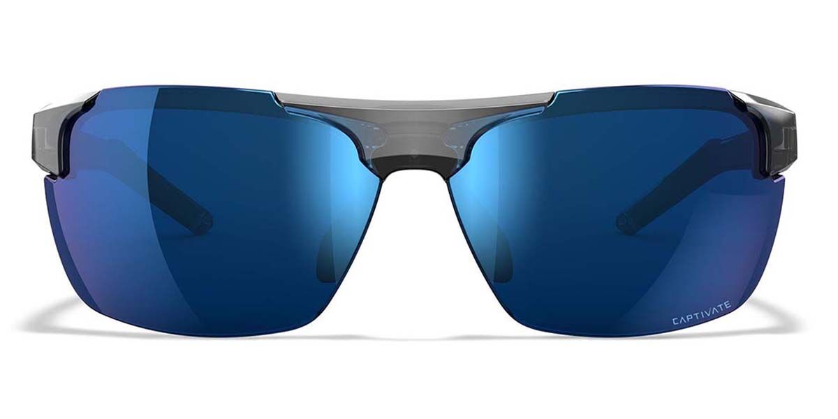 Photos - Sunglasses Wiley X PRIME Polarized ACPRM09 Men's  Grey Size 69 