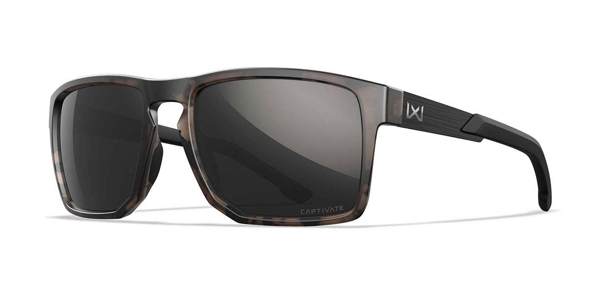 Wiley X APEX Polarized AC6APX05 Men's Sunglasses Tortoiseshell Size 55