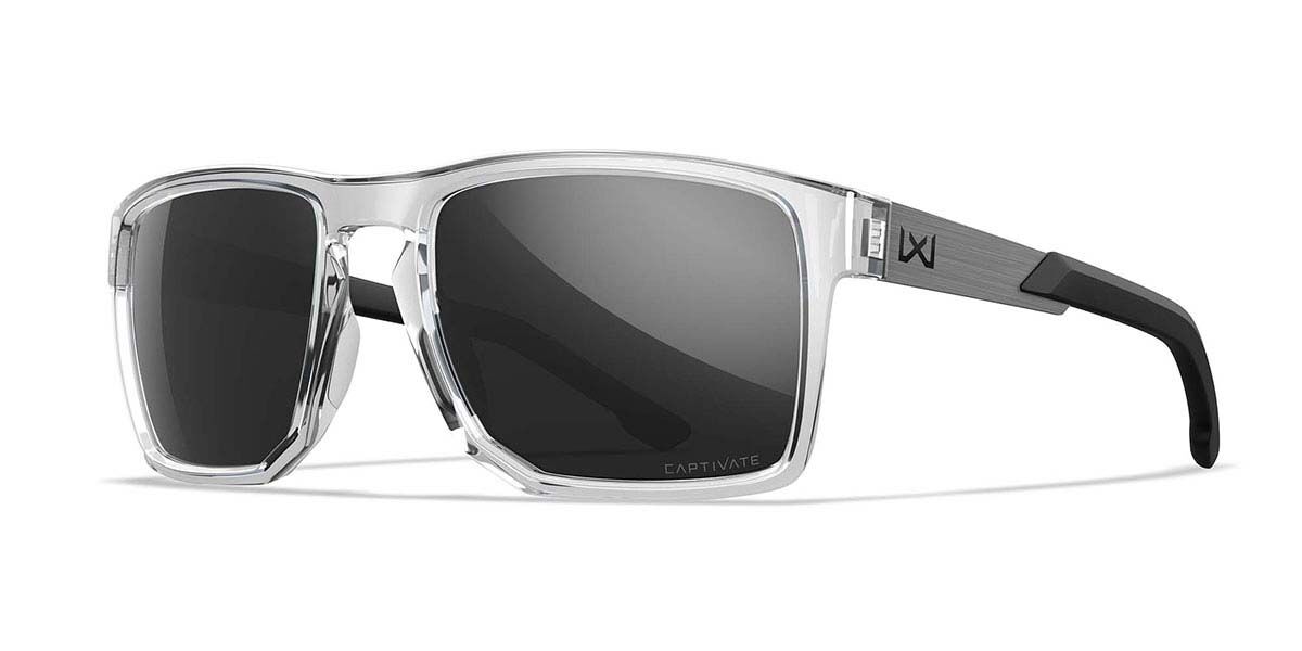 Wiley X APEX AC6APX01 Men's Sunglasses Clear Size 55